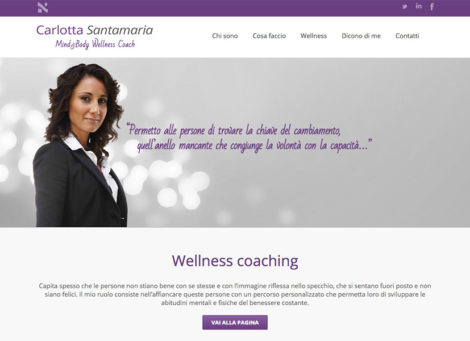 Carlotta Santamaria Wellness Coach